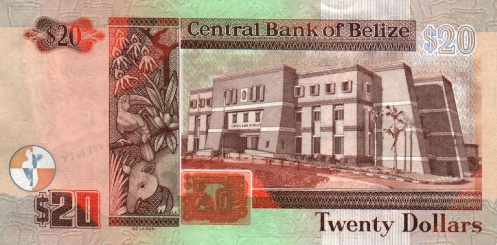 2012 "30th Anniversary Central Bank of Belize" Commemorative Issue