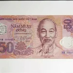 Vietnam Commemorative 50 VND Commemorative Banknote – Year 2001