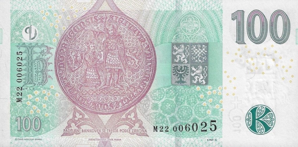 2019 "100th Anniversary of the Czech Koruna" Commemorative Issues