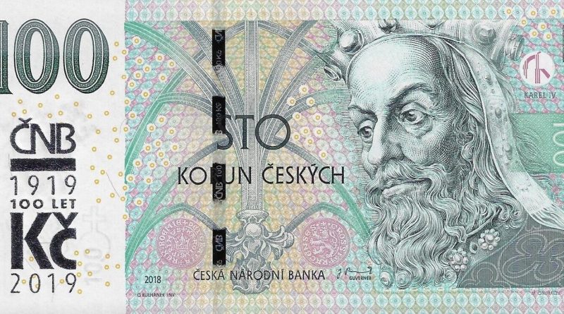 2019 "100th Anniversary of the Czech Koruna" Commemorative Issues