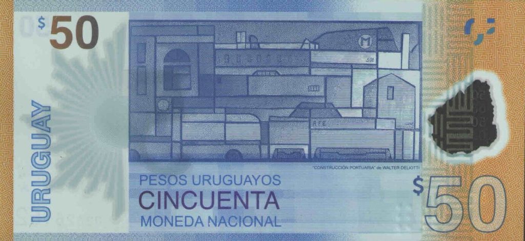 2017 "50th Anniversary of Banco Central del Uruguay" Commemorative Issue